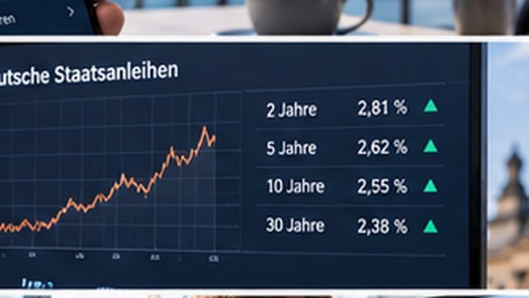 Renditen deutscher Bundesanleihen bleiben auf hohem Niveau
