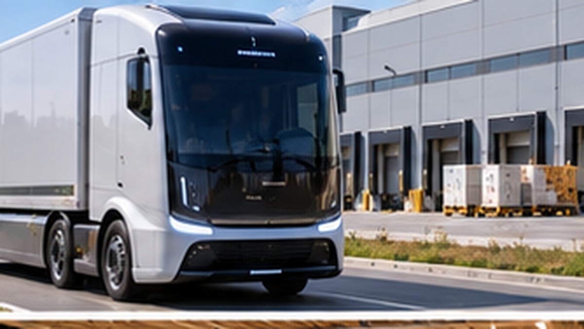 Lidl testet autonomen Elektro-Lkw im realen Filialbetrieb